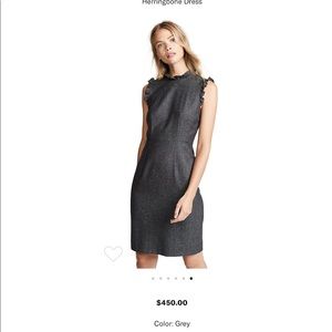 Rebecca taylor herringbone dress